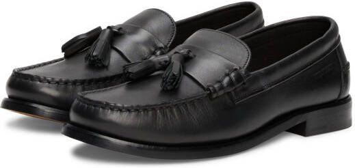 Tommy Hilfiger Instappers HILFIGER TASSEL LTH LOAFER
