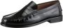 Tommy Hilfiger Instappers CLASSIC HILFIGER LEATHER LOAFER blokhak zakelijke mode feestmode met mokassinnaad - Thumbnail 2