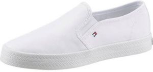 Tommy Hilfiger Instappers ESSENTIAL NAUTICAL SLIP ON met geborduurd logo