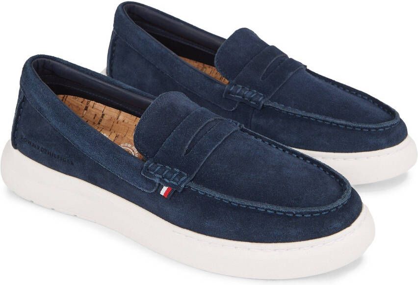 Tommy Hilfiger Hybride Loafer Suede Navy Schoen cm Suede 100 Leer Heren - Foto 5