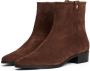 TOMMY HILFIGER Bruine Enkellaarsjes Th Suede Pointy Zip Bootie - Thumbnail 3