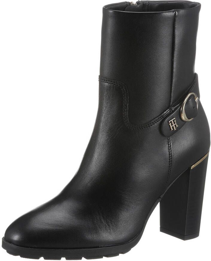 Tommy Hilfiger Laarsjes BELT HIGH HEEL BOOT