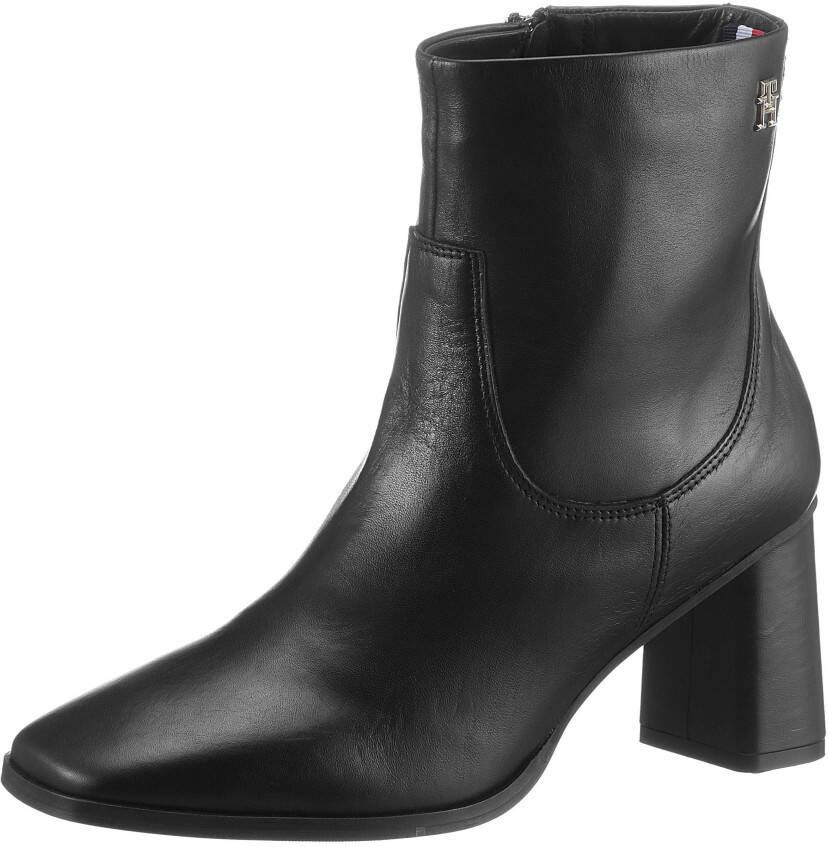 Tommy Hilfiger Laarsjes SOFT SQUARE TOE ANKLE BOOT in carrémodel