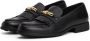 Tommy Hilfiger Loafers TH CHAIN FRINGE LEATHER LOAFER blokhak slipper zakelijke schoen met modieuze franjes - Thumbnail 4