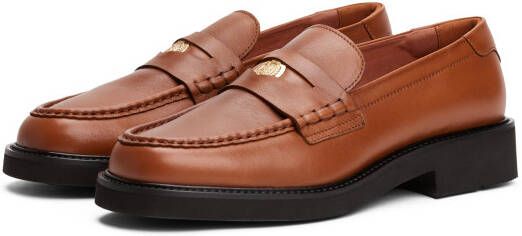 Tommy Hilfiger Loafers CREST SQUARISH TOE PENNY LOAFER