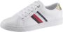 Tommy Hilfiger Sneakers in wit voor Dames TH Corporate Cupsole Sneaker - Thumbnail 6