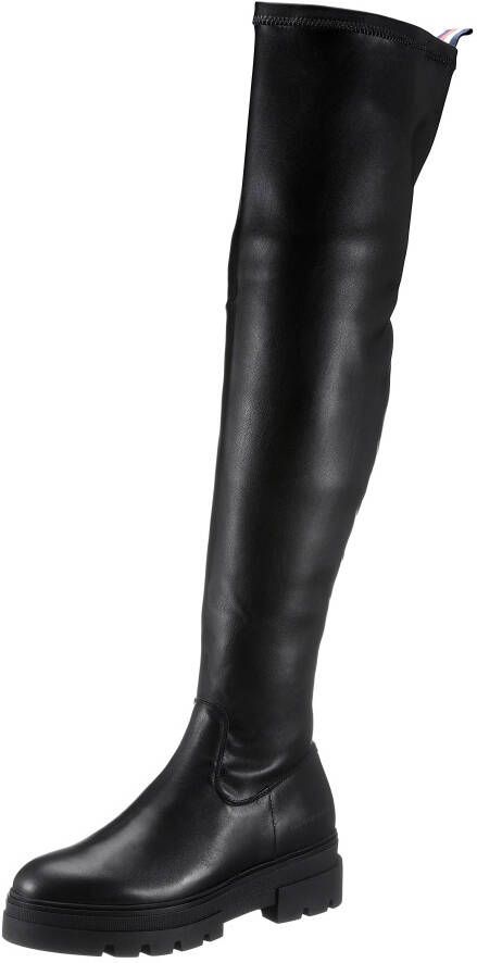 Tommy Hilfiger Overknee-laarzen MONOCHROMATIC OVER THE KNEE BOOT