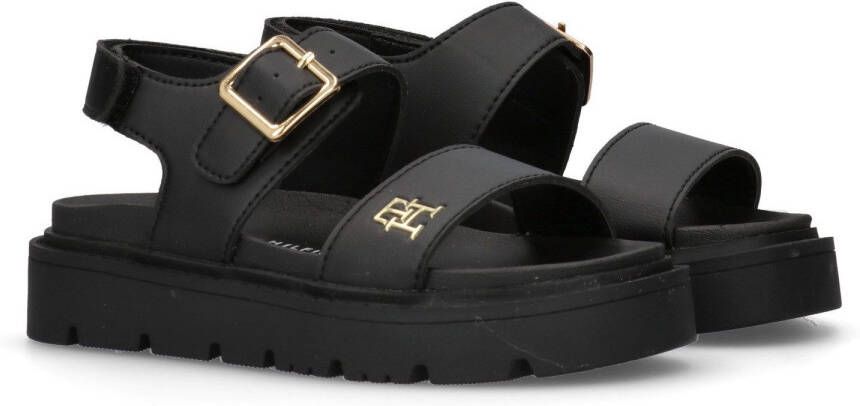 Tommy Hilfiger Plateausandalen sandaal met modieus plateau