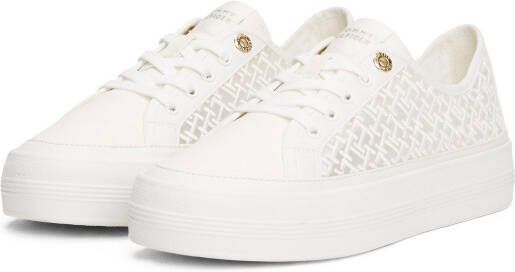 Tommy Hilfiger Plateausneakers VULC EMBROIDERED SNEAKER