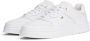 Tommy Hilfiger Plateausneakers TH SPORTY CUPSOLE LEATHER vrijetijdsschoen lage schoen veterschoen met zijlogo - Thumbnail 1