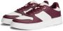 Tommy Hilfiger Plateausneakers TH SPORTY CUPSOLE LEATHER vrijetijdsschoen lage schoen veterschoen met zijlogo - Thumbnail 1
