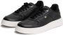 Tommy Hilfiger Plateausneakers TH SPORTY CUPSOLE LEATHER vrijetijdsschoen lage schoen veterschoen met zijlogo - Thumbnail 1
