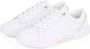 Tommy Hilfiger Plateausneakers CHIC COURT SNEAKER vrijetijdsschoen lage schoen veterschoen gouden sieraandeel - Thumbnail 3