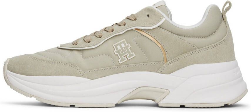 Tommy Hilfiger Plateausneakers CHUNKY RUNNER VENTILE vrijetijdsschoen lage schoen veterschoen met th-monogram - Foto 2