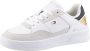 Tommy Hilfiger Plateausneakers ESSENT BASKET SNEAKER METALLIC vrijetijdsschoen lage schoen veterschoen met zijlogo-vlag - Thumbnail 2