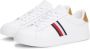 Tommy Hilfiger Plateausneakers ESSENTIAL COURT SNEAKER STRPS vrijetijdsschoen lage schoen veterschoen met typische strepen - Thumbnail 2