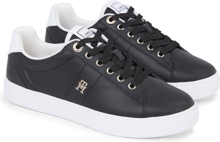 Tommy Hilfiger Plateausneakers ESSENTIAL ELEVATED COURT SNEAKER in duurzame verwerking vrijetijdsschoen halfschoen veterschoen - Foto 2