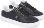 Tommy Hilfiger Zwarte verhoogde sneakers voor vrouwen Black Dames - Thumbnail 2