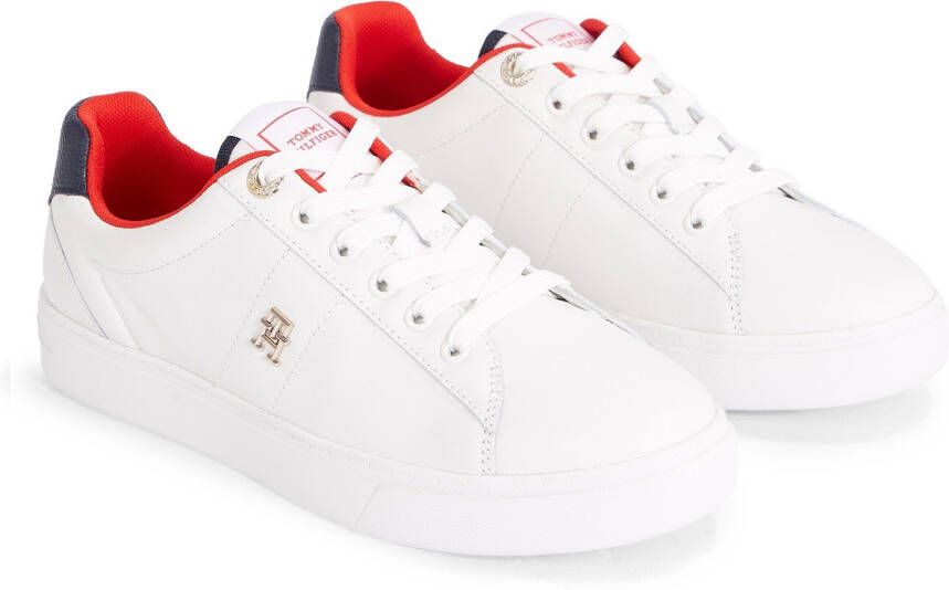 Tommy Hilfiger Beige Verhoogde Sneakers voor Vrouwen White Dames - Foto 1