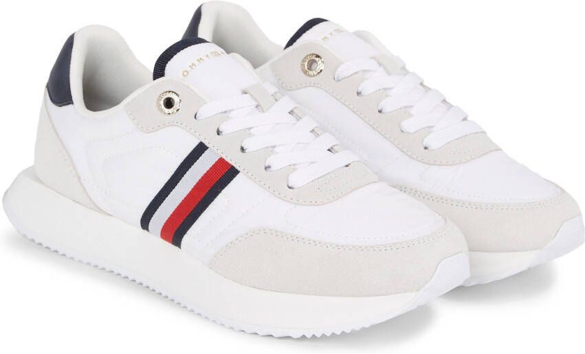 Tommy Hilfiger Plateausneakers ESSENTIAL RUNNER GLOBAL STRIPES