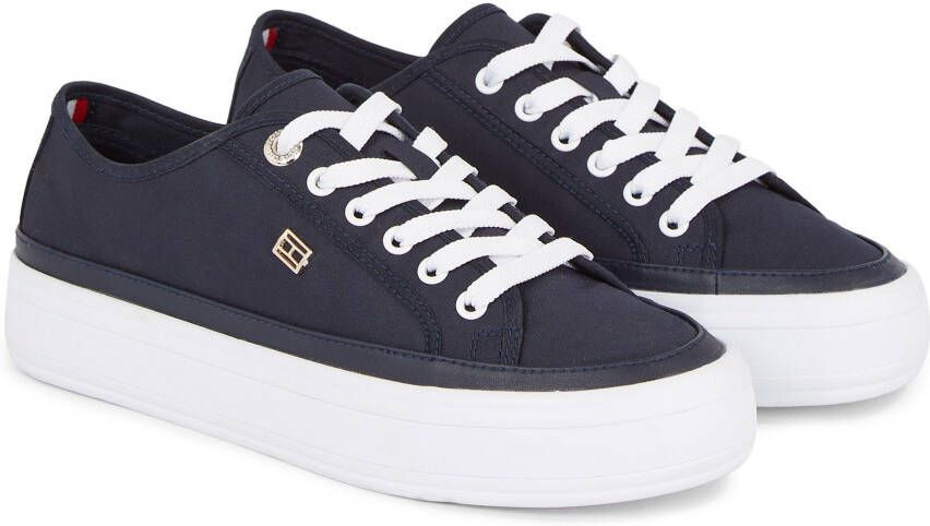 Tommy Hilfiger Plateausneakers ESSENTIAL VULC CANVAS SNEAKER - Foto 1