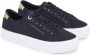 Tommy Hilfiger Plateausneakers ESSENTIAL VULC CANVAS SNEAKER Contrastafwerking in metalliclook vrijetijdsschoen halfschoen veterschoen - Thumbnail 4