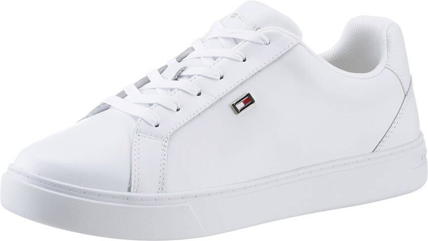 Tommy Hilfiger Leren sneakers met logo-applicatie - Foto 1