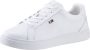 Tommy Hilfiger Sportieve Veterschoenen met Contrastdetails White Heren - Thumbnail 1