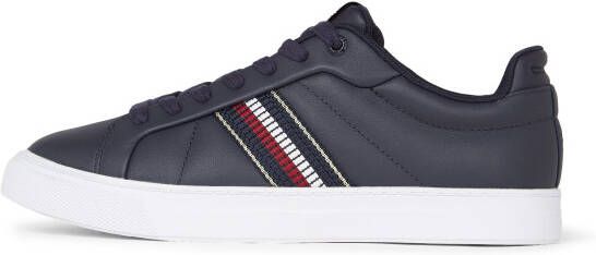 Tommy Hilfiger Plateausneakers ICON COURT SNEAKERS STRIPES veterschoenen vrijetijdsschoen lage schoen met tommy-strepen - Foto 1