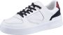 Tommy Hilfiger Plateausneakers LEATHER BASKET SNEAKER Logo-opdruk op de tong vrijetijdsschoen halfschoen veterschoen - Thumbnail 3