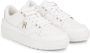 TOMMY HILFIGER Lage Sneakers Dames Basket Sneaker Low Maat: 36 Materiaal: Leatherlook Kleur: Wit - Thumbnail 4
