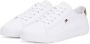 Tommy Hilfiger Plateausneakers VULC CANVAS LACE UP SNEAKER vrijetijdsschoen lage schoen veterschoen in smalle vorm - Thumbnail 2