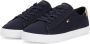 Tommy Hilfiger Plateausneakers VULC CANVAS LACE UP SNEAKER vrijetijdsschoen lage schoen veterschoen in smalle vorm - Thumbnail 2