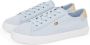 Tommy Hilfiger Plateausneakers VULC CANVAS LACE UP SNEAKER vrijetijdsschoen lage schoen veterschoen in smalle vorm - Thumbnail 1