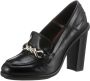 Tommy Hilfiger Tommy Twist High Heel Loafer Hakken Dames Zwart - Thumbnail 3
