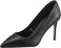 Tommy Hilfiger Elegante Zwarte Leren Hakken - Thumbnail 2