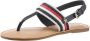 Tommy Hilfiger Sandalen FLAT SANDAL CORPORATE met strepen in tommy-kleuren - Thumbnail 3