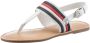 Tommy Hilfiger Sandalen FLAT SANDAL CORPORATE met strepen in tommy-kleuren - Thumbnail 11