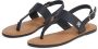 Tommy Hilfiger Sandalen LEATHER THONG SANDAL sandaal zomerschoen flats met teenband - Thumbnail 1