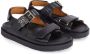 Tommy Hilfiger Hardware Sporty sandaal van leer met logo - Thumbnail 3