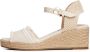 Tommy Hilfiger Sleehaksandaaltjes FRINGE CANVAS MEDIUM WEDGE - Thumbnail 2