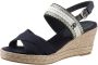 Tommy Hilfiger Sleehaksandaaltjes GOLDEN WEBBING MID WEDGE - Thumbnail 4