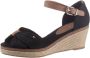 Tommy Hilfiger Sleehaksandaaltjes ICONIC ELBA SANDAL met contrasterende stiksels - Thumbnail 2