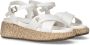 Tommy Hilfiger Sleehaksandaaltjes PLATFORM SANDAL zomerschoen sandaal wig hak met modieuze jute-zool - Thumbnail 3