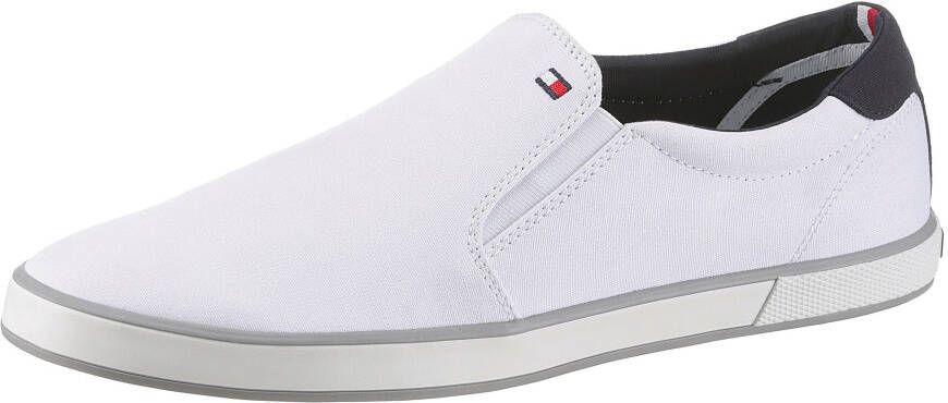 Tommy Hilfiger Slip-on sneakers ICONIC SLIP ON SNEAKER Slipper vrijetijdsschoen lage schoen met zij-stretchinzetten