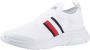 Tommy Hilfiger Slip-on sneakers MODERN RUNNER KNIT STRIPES ESS - Thumbnail 1