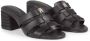 Tommy Hilfiger Slippers BLOCK MID HEEL LEATHER SANDAL - Thumbnail 3