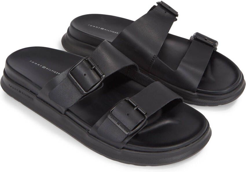 Tommy Hilfiger Slippers D DENSITY HILFIGER BUCKLE SANDAL zomerschoen slippers poolslides met verstelbare gespen - Foto 2