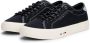 Tommy Hilfiger Sneakers TH HI VULC STREET CANVAS vrijetijdsschoen halfhoge schoen veterschoen met logo op de plateauzool - Thumbnail 1