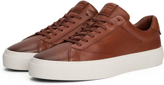 Tommy Hilfiger Sneakers PREMIUM DRESS CUPSOLE COGNAC